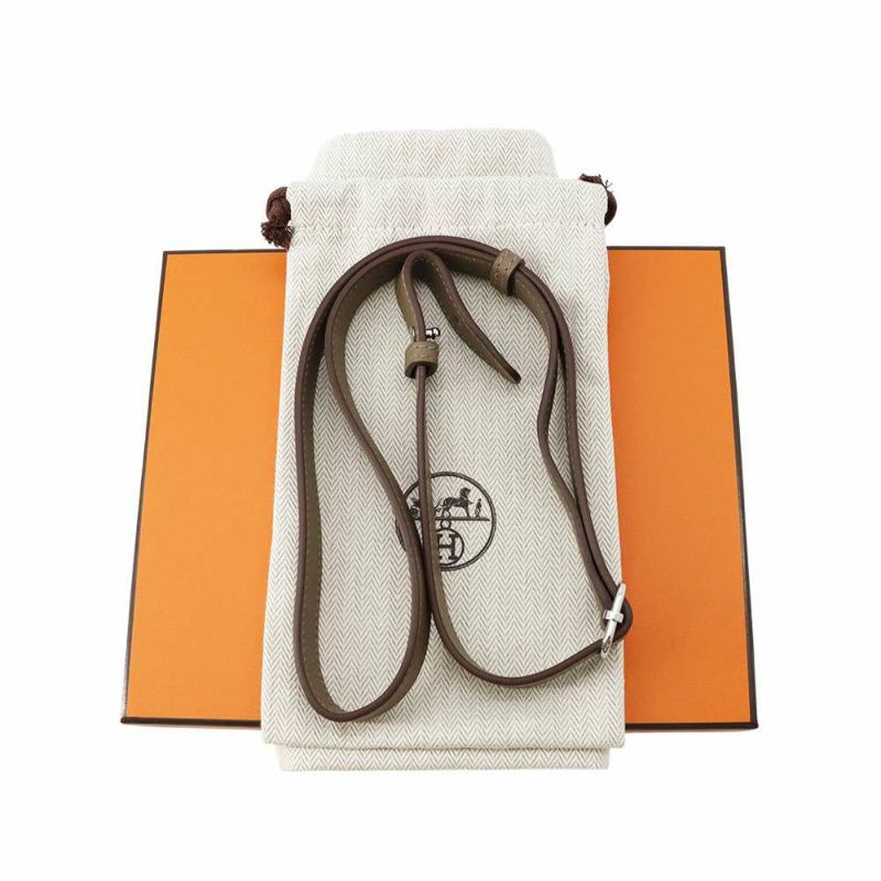 エルメス ウエストバッグ イン・ザ・ループ エトゥープ/シルバー金具 スイフト W刻印