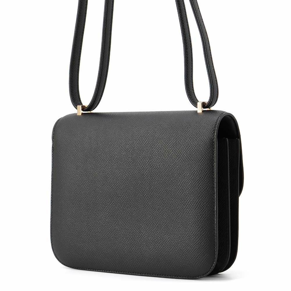 エルメス ミニ コンスタンス3 ミロワール ブラック/ピンクゴールド金具 エプソン W刻印 黒