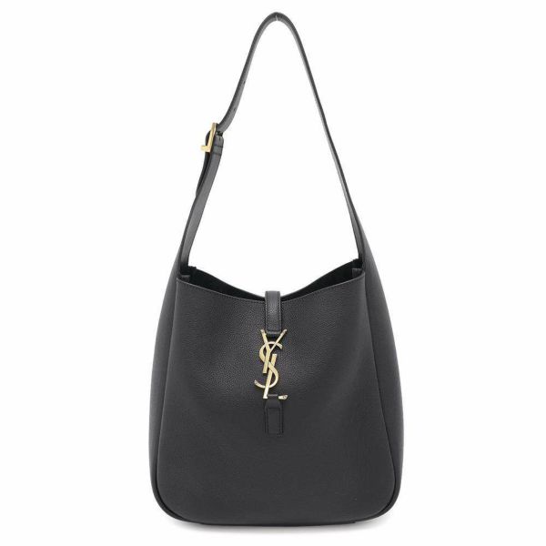 サンローランパリ ショルダーバッグ LE 5 A 7 ソフト スモール レザー 713938 SAINT LAURENT PARIS 黒