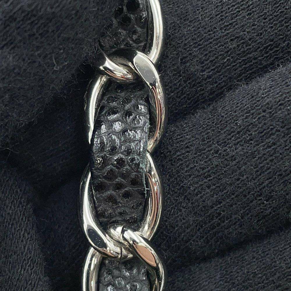 シャネル チェーンショルダーバッグ マトラッセ25 ココマーク キャビアスキン ダブルチェーン A01112 CHANEL 黒