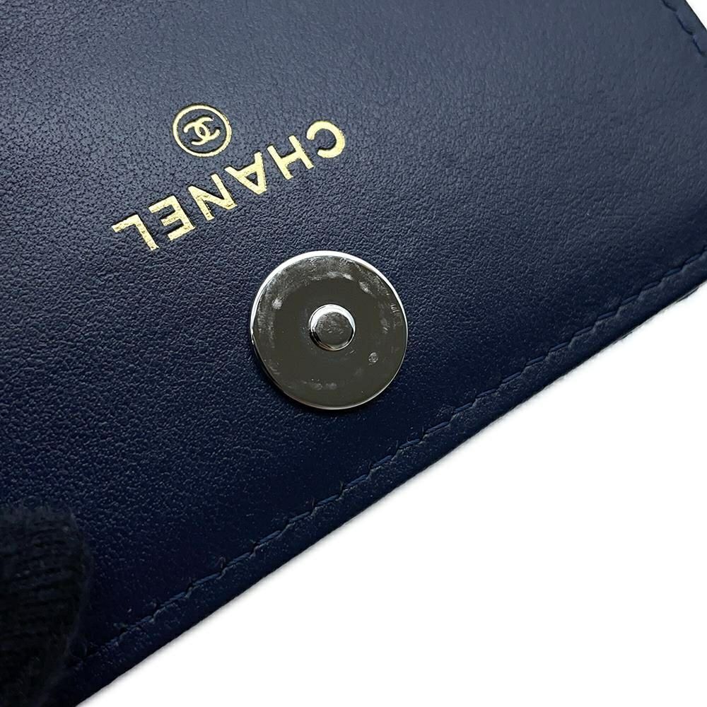シャネル チェーンウォレット 19 コインパース デニム AP1787 CHANEL 財布