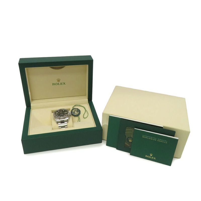 ロレックス スカイドゥエラー 326934 ROLEX 腕時計 黒文字盤