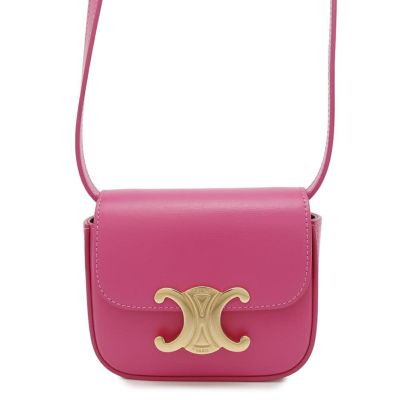 BVLGARI ブルガリ2WAYショルダー ハンドバッグ ピンク サークルロゴ BVLGARI ブルガリ2WAYショルダー ハンドバッグ ピンク サークル
