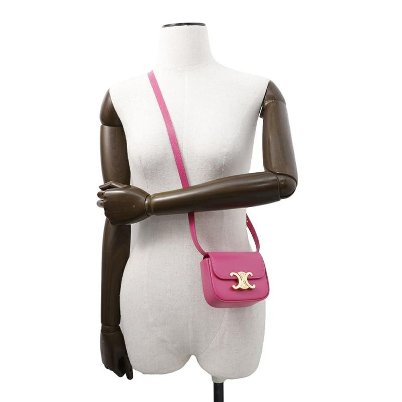 セリーヌ ショルダーバッグ ミニ クロード トリオンフ 10I513DPV CELINE ミニバッグ