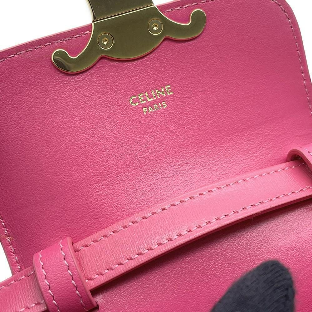 セリーヌ ショルダーバッグ ミニ クロード トリオンフ 10I513DPV CELINE ミニバッグ