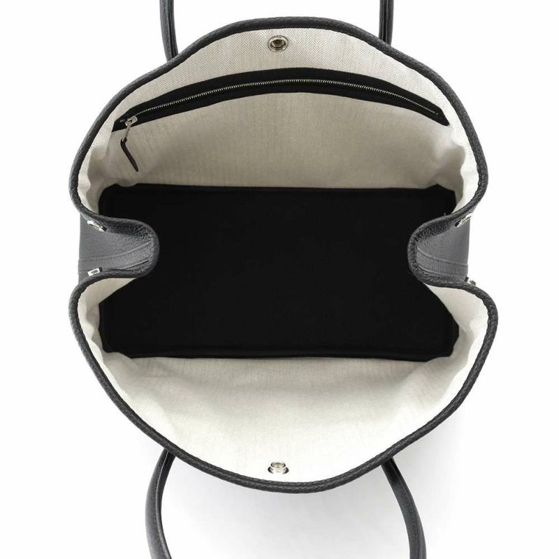 エルメス トートバッグ ガーデンパーティPM ブラック/シルバー金具 ネゴンダ Y刻印 黒