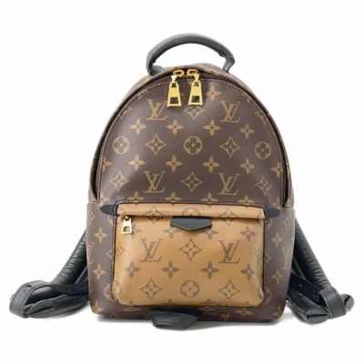 ルイヴィトン リュック モノグラム・リバース パームスプリングス バックパックPM M43116 LOUIS VUITTON ブラック 安心保証