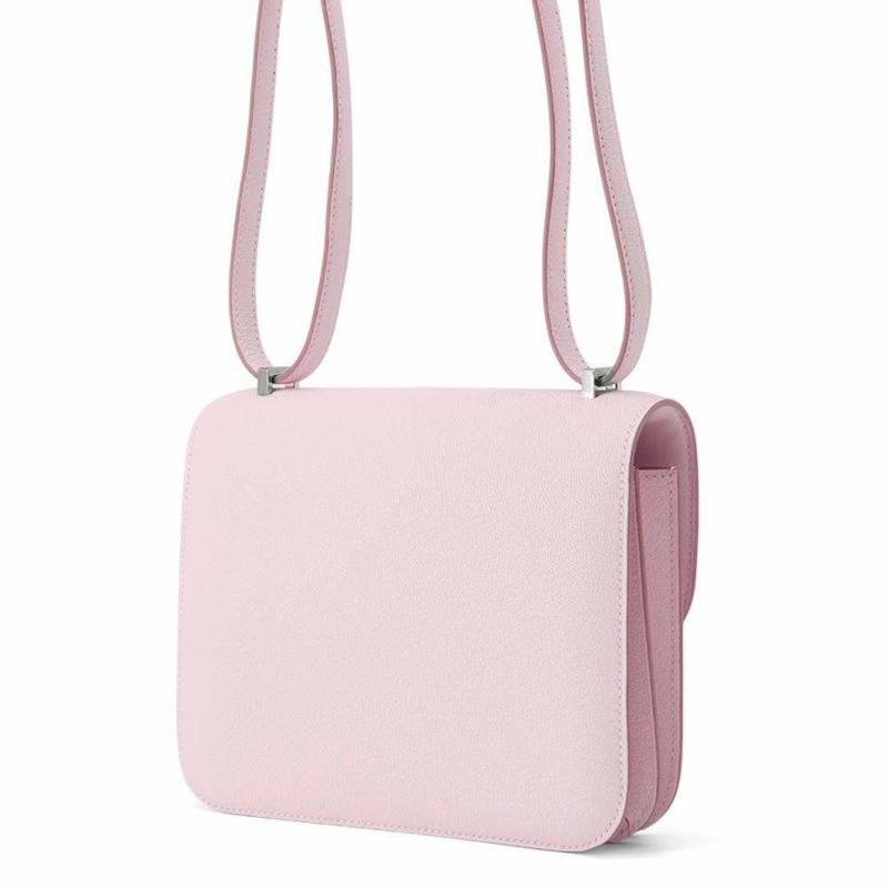 エルメス ミニ コンスタンス3 ミロワール モーヴペール/シルバー金具 シェブルミゾル W刻印