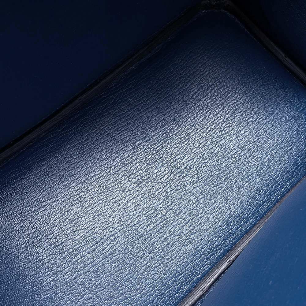 エルメス バーキン25 ヴェルソ ブルーアンクル/コルヴェール/シルバー金具 トリヨンノビーヨ Z刻印 HERMES Birkin