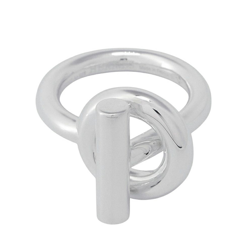 エルメス リング エシャペ MM SV925シルバー リングサイズ50 HERMES ジュエリー 指輪 Echapee