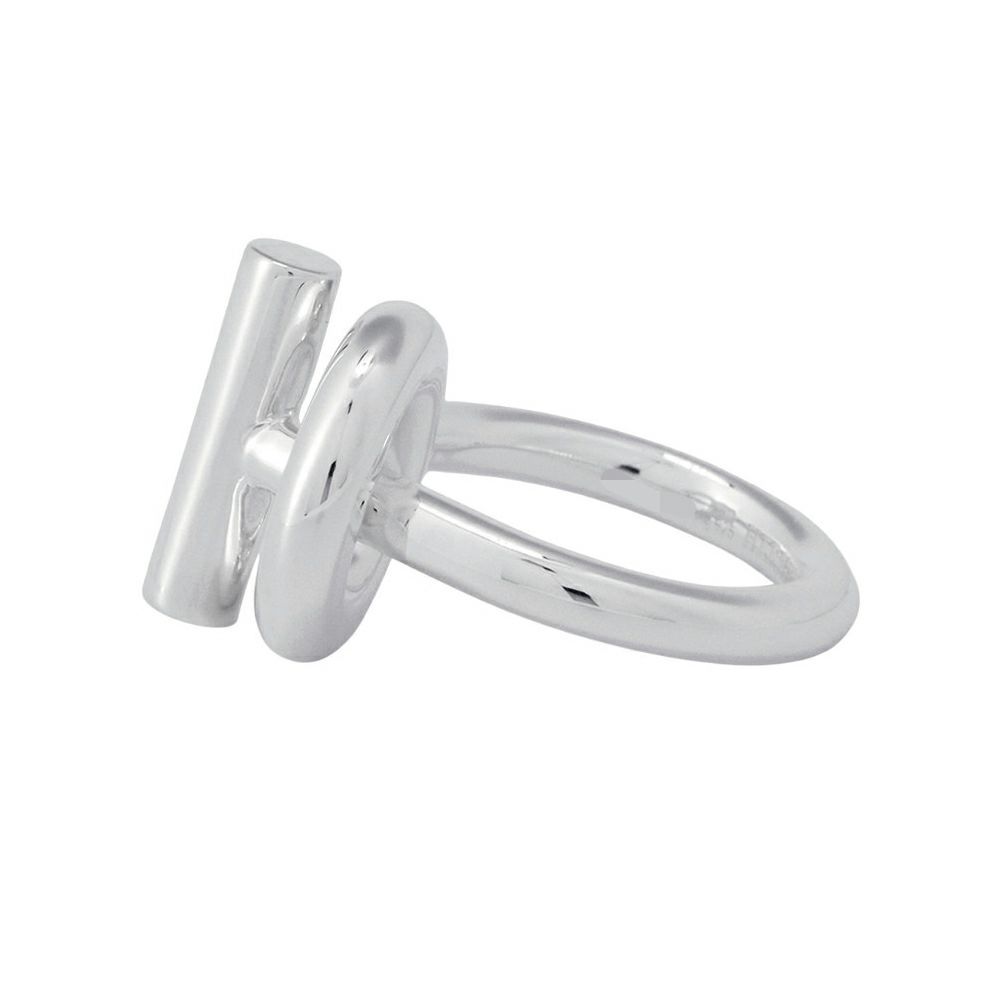 エルメス リング エシャペ MM SV925シルバー リングサイズ50 HERMES ジュエリー 指輪 Echapee