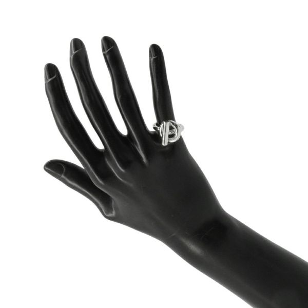 エルメス リング エシャペ MM SV925シルバー リングサイズ50 HERMES ジュエリー 指輪 Echapee