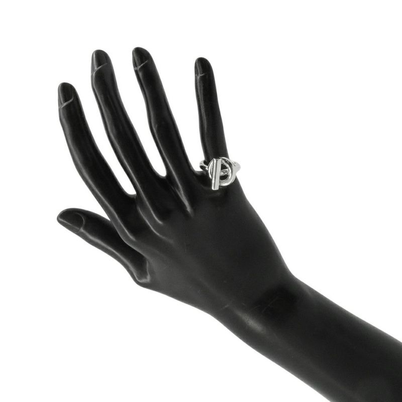 エルメス リング エシャペ MM SV925シルバー リングサイズ50 HERMES ジュエリー 指輪 Echapee