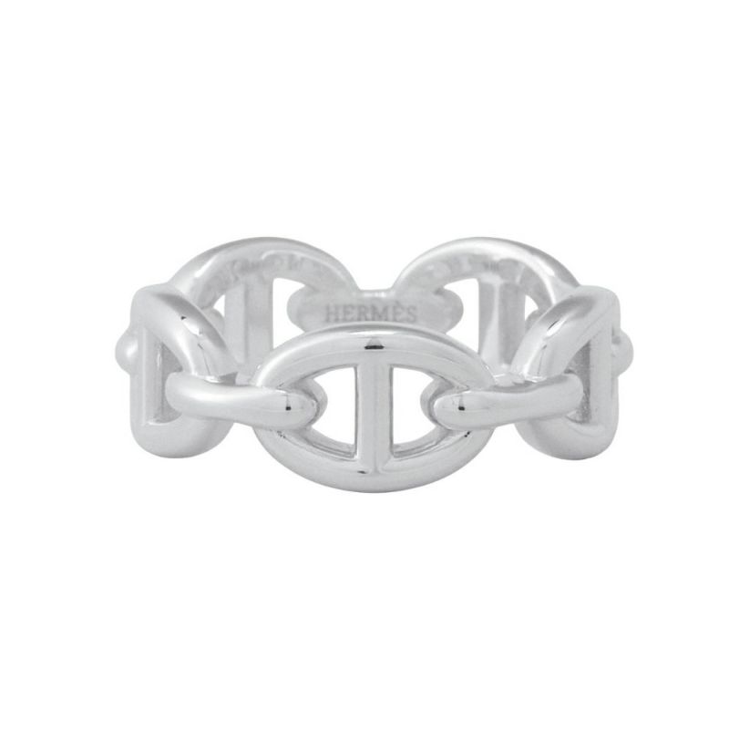 エルメス リング シェーヌダンクル アンシェネPM SV925シルバー リングサイズ54 HERMES ジュエリー