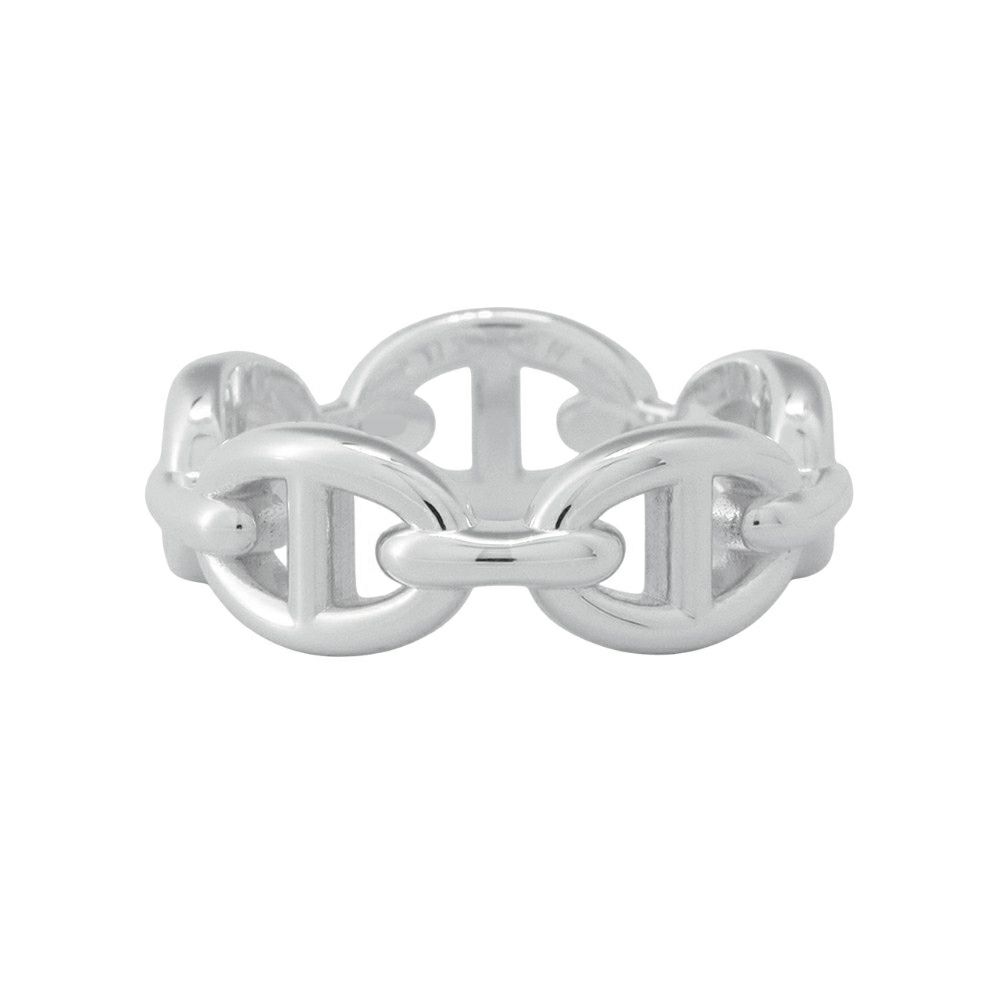 エルメス リング シェーヌダンクル アンシェネPM SV925シルバー リングサイズ54 HERMES ジュエリー