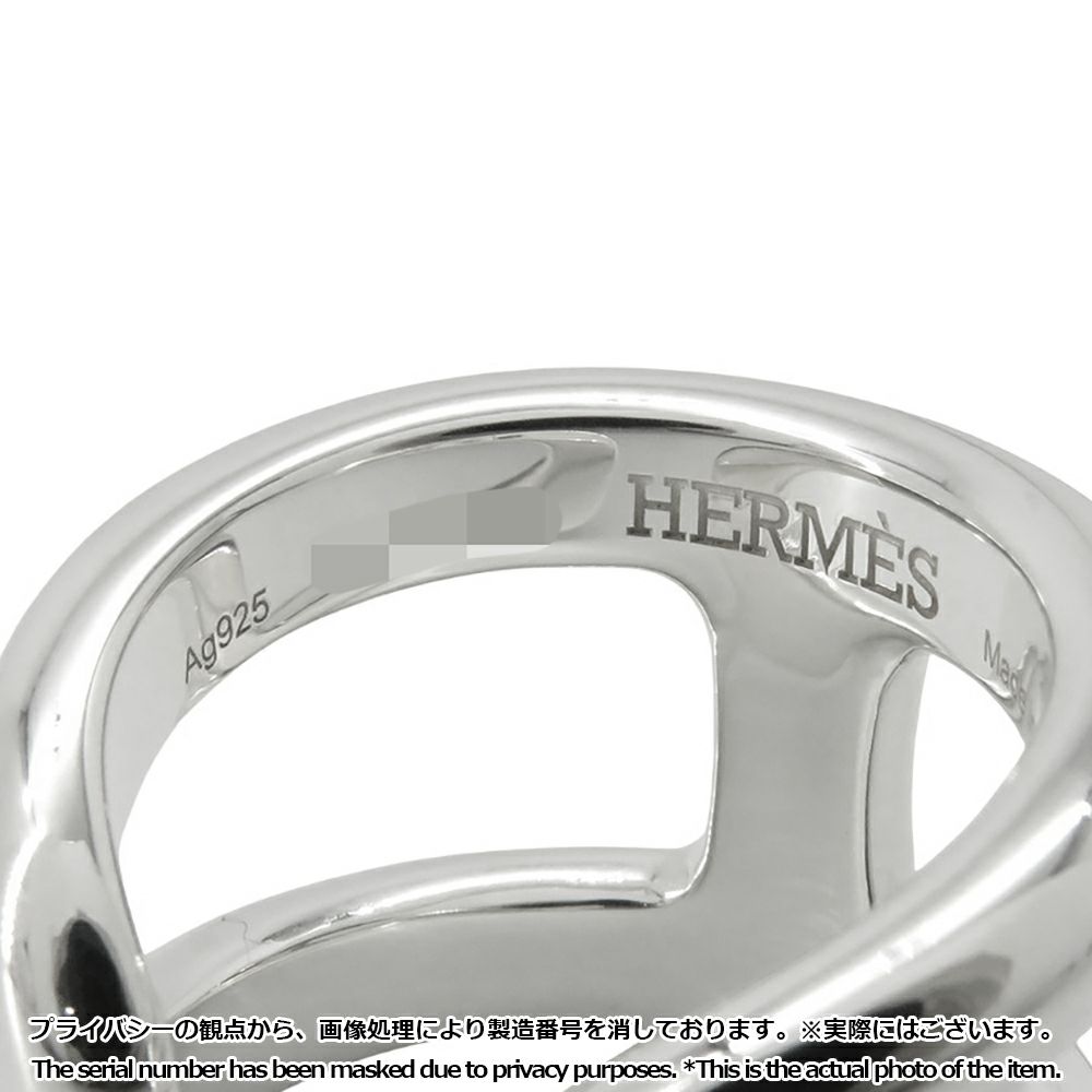 エルメス リング オスモズGM Osmose SV925シルバー リングサイズ53 HERMES ジュエリー 指輪