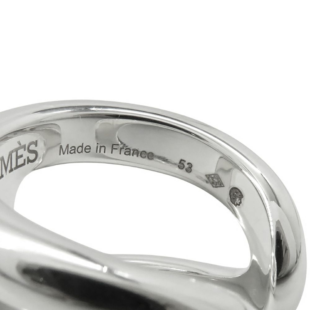 エルメス リング オスモズGM Osmose SV925シルバー リングサイズ53 HERMES ジュエリー 指輪
