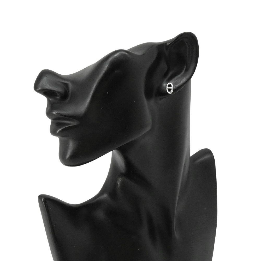 エルメス ピアス ファランドール シェーヌダンクル TPM SV925シルバー HERMES ジュエリー スタッドピアス