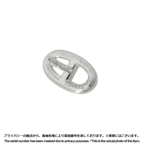 エルメス ピアス ファランドール シェーヌダンクル TPM SV925シルバー HERMES ジュエリー スタッドピアス