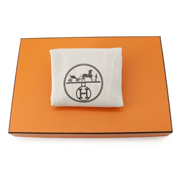 エルメス ショルダーバッグ ゲタ エトゥープ/シルバー金具 シェブルミゾル B刻印