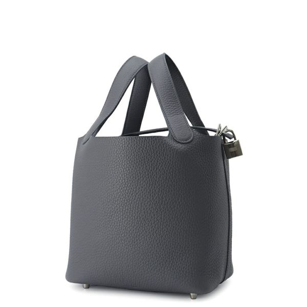 エルメス ハンドバッグ ピコタンロックPM アルドワーズ/シルバー金具 トリヨンクレマンス W刻印