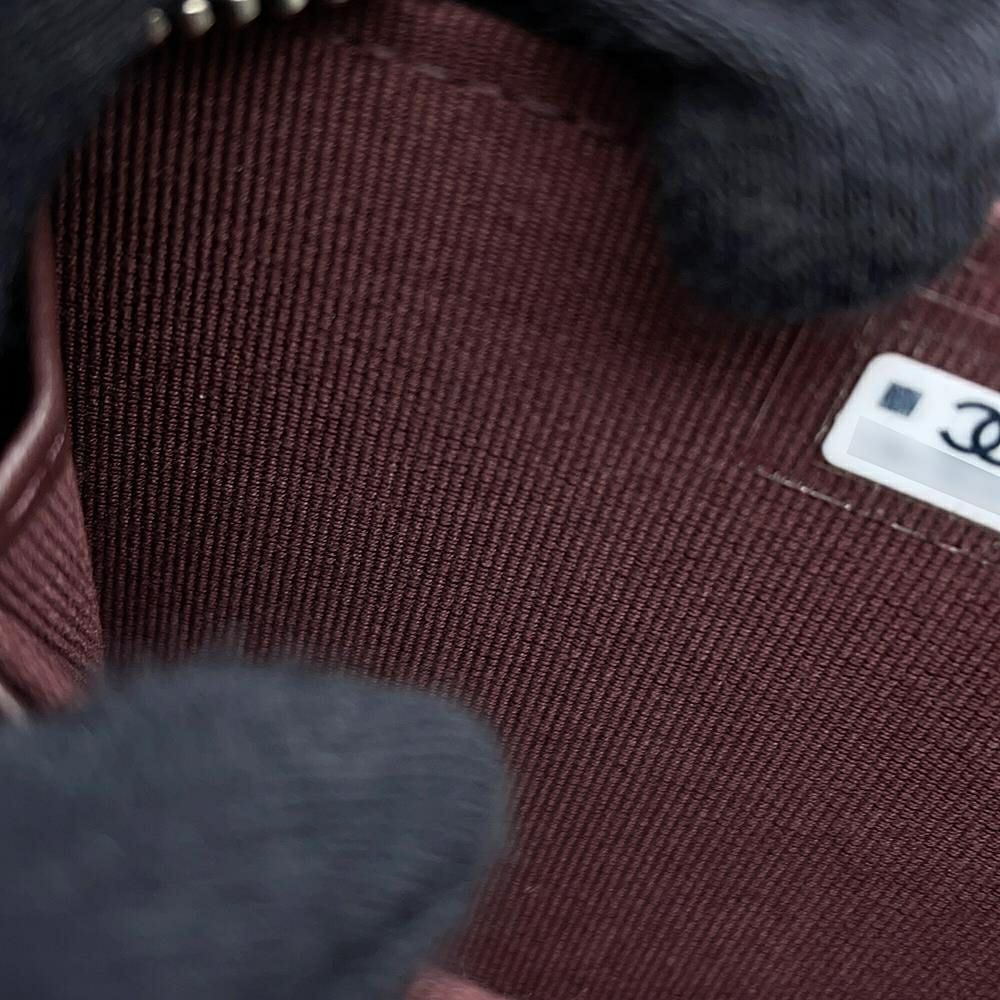 シャネル コインケース クラシック ジップコインパース マトラッセ ココマーク キャビアスキン AP0216 CHANEL 財布 黒