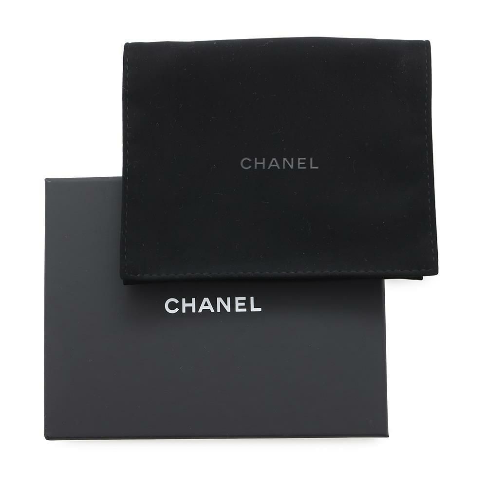 シャネル コインケース ココマーク マトラッセ ジップ コインパース ラインストーン キャビアスキン AP4560 CHANEL 財布 黒