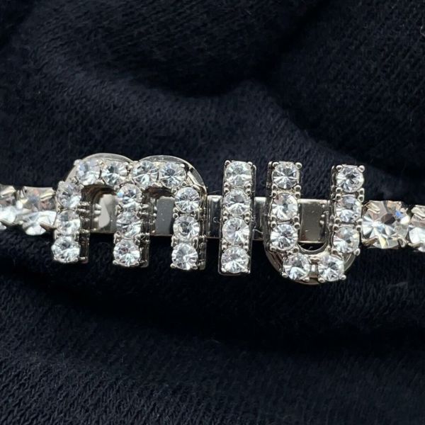 ミュウミュウ ネックレス クリスタル 5JC871 Miu Miu