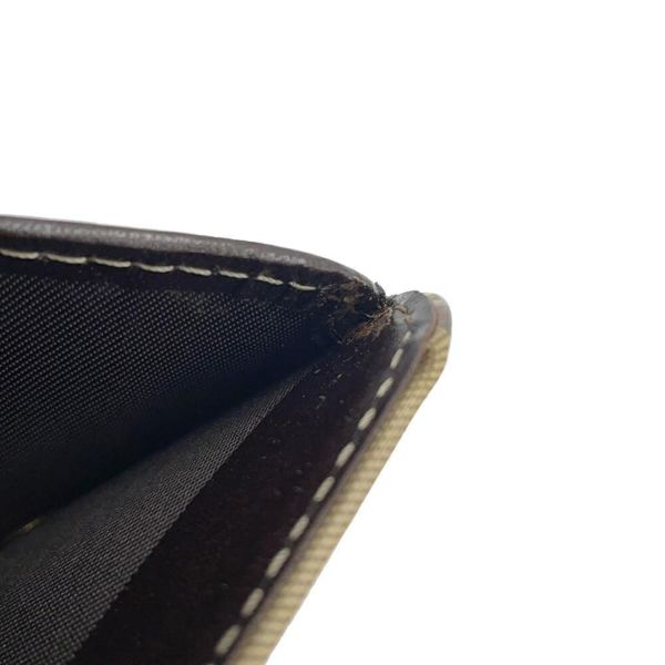 フェンディ 二つ折り財布 ズッカ柄 総柄 コンパクト ジップウォレット レザー FENDI