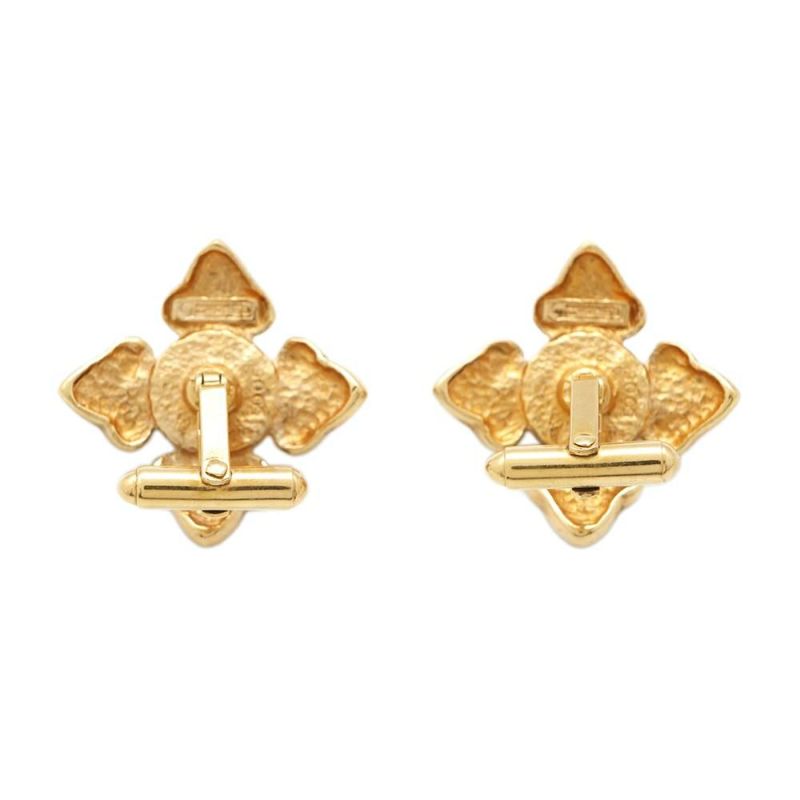 シャネル カフリンクス フェイクパール メタル CHANEL