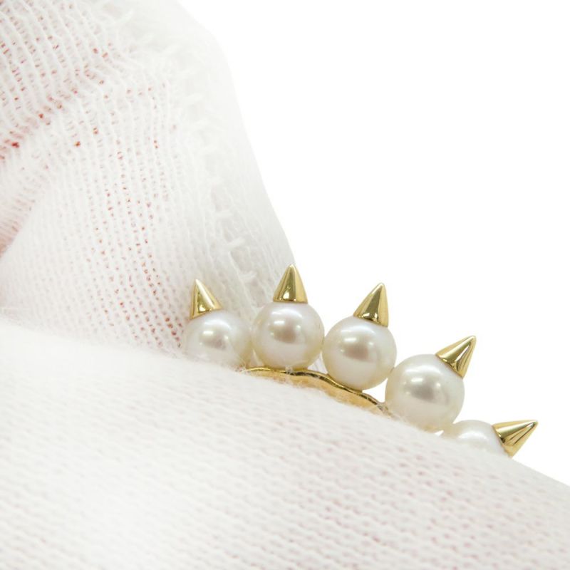 タサキ ピアス デインジャー トライブ イヤリング 淡水真珠 パール K18YG EC-3780 TASAKI フープピアス ジュエリー