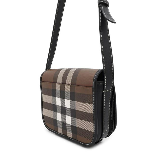 バーバリー タータンチェック ショルダーバッグ 8036552 BURBERRY バッグ チェック 黒