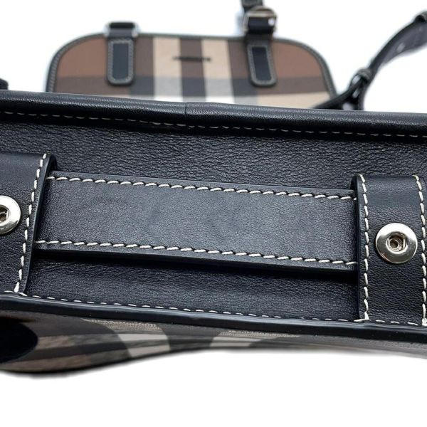 バーバリー タータンチェック ショルダーバッグ 8036552 BURBERRY バッグ チェック 黒