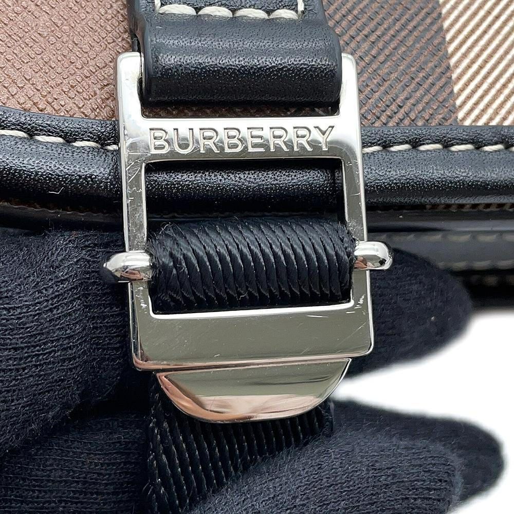 バーバリー タータンチェック ショルダーバッグ 8036552 BURBERRY バッグ チェック 黒