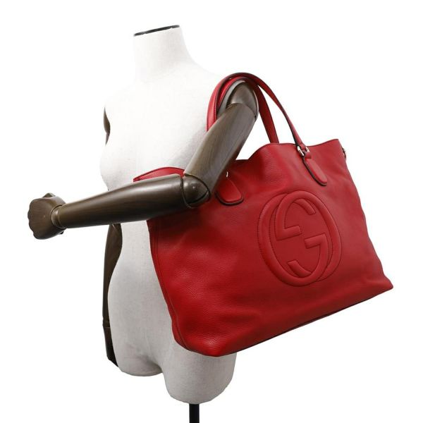 グッチ トートバッグ ソーホー インターロッキングG レザー 282303 GUCCI バッグ