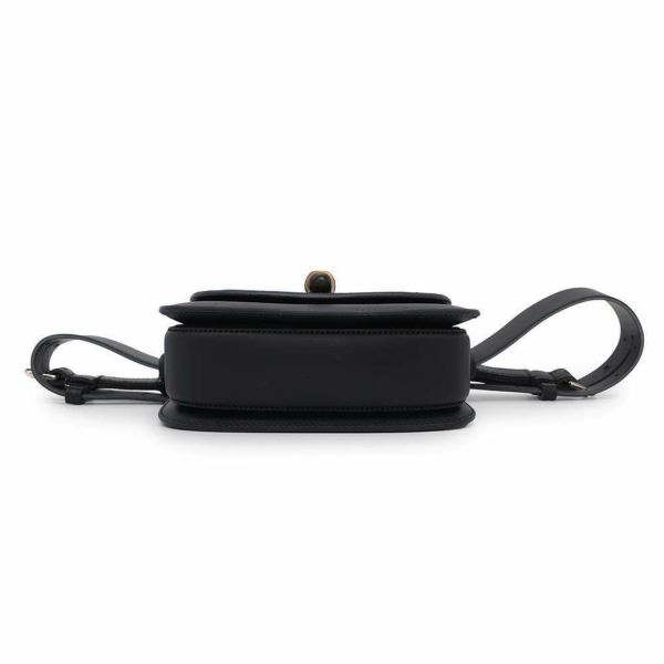 グッチ ボディバッグ バンブー 1947 ミニ ベルトバッグ レザー 681137 GUCCI ウエストバッグ ハンドバッグ 黒