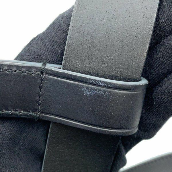 グッチ ボディバッグ バンブー 1947 ミニ ベルトバッグ レザー 681137 GUCCI ウエストバッグ ハンドバッグ 黒