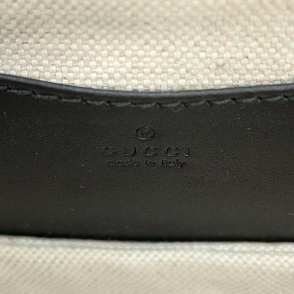 グッチ ボディバッグ バンブー 1947 ミニ ベルトバッグ レザー 681137 GUCCI ウエストバッグ ハンドバッグ 黒