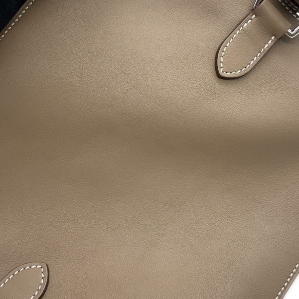 エルメス ボディバッグ ポルトフォイユ・ポッシャンプリュス エトゥープ/シルバー金具 スイフト U刻印