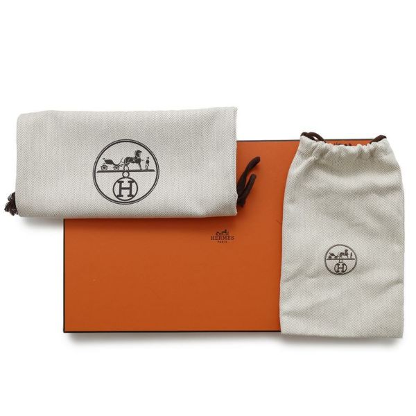 エルメス ボディバッグ ポルトフォイユ・ポッシャンプリュス エトゥープ/シルバー金具 スイフト U刻印