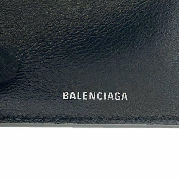 バレンシアガ チェーンウォレット CASH ミニウォレット レザー 618145 BALENCIAGA 財布