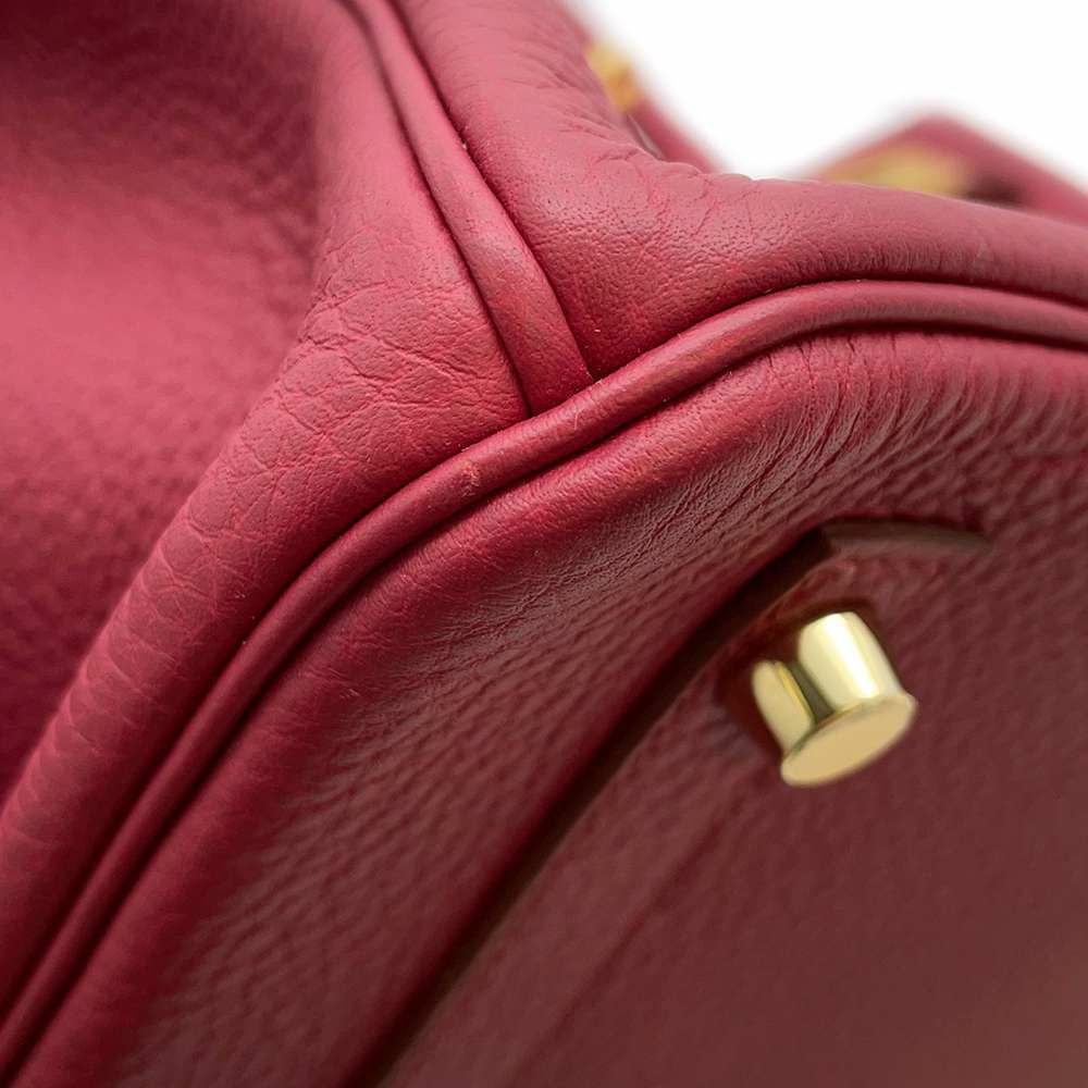 エルメス バーキン30 ルージュグレナ/ゴールド金具 トゴ T刻印 HERMES Birkin ハンドバッグ