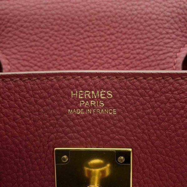 エルメス バーキン30 ルージュグレナ/ゴールド金具 トゴ T刻印 HERMES Birkin ハンドバッグ