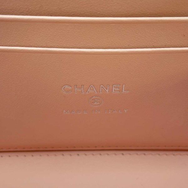 シャネル チェーンバニティバッグ マトラッセ ココマーク ラムスキン AP3593 CHANEL バッグ