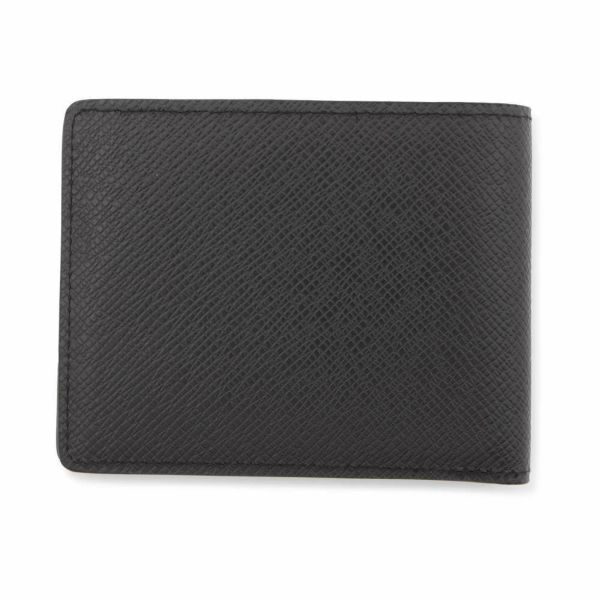 ルイヴィトン 二つ折り財布 タイガ ポルトフォイユ・スレンダー M30539 LOUIS VUITTON 黒 ブラック