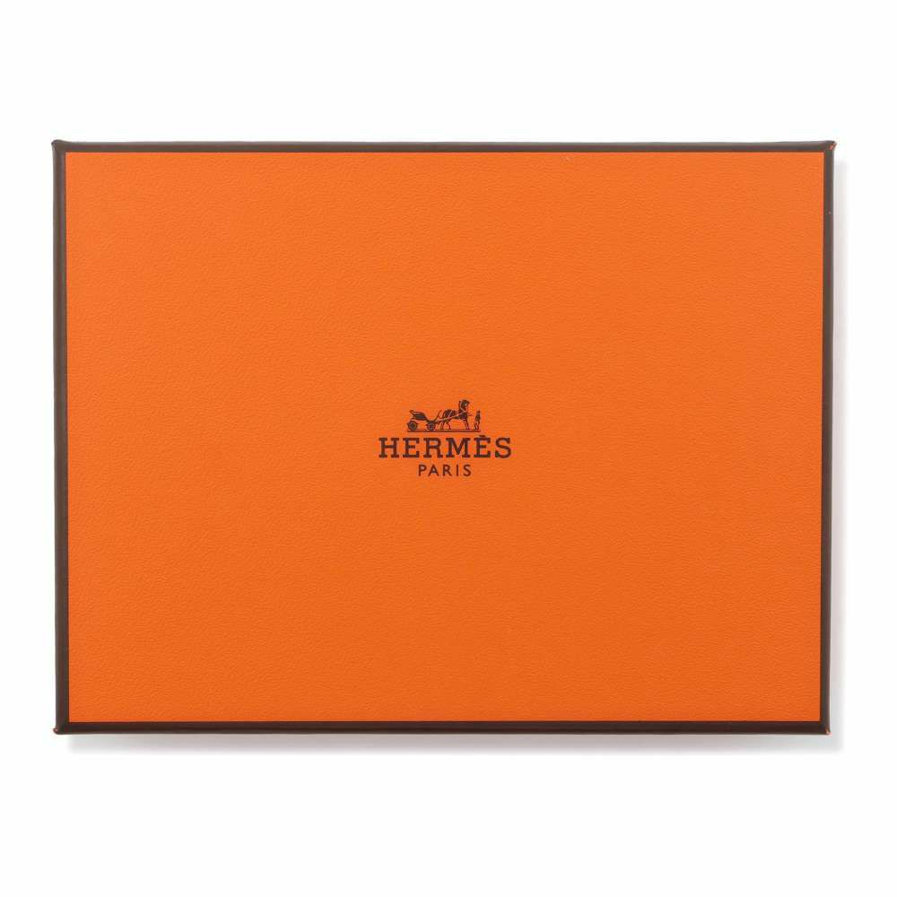 エルメス 二つ折り財布 ベアンコンパクト ローズアザレ/シルバー金具 ヴォーエプソン U刻印