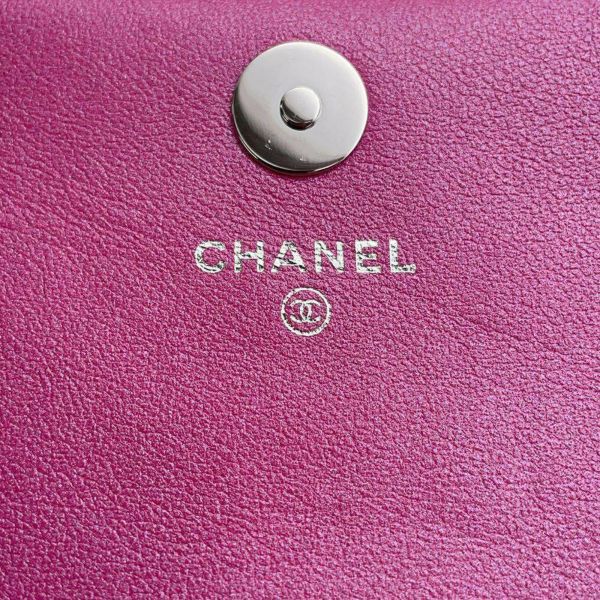 シャネル ポーチ マトラッセ ココマーク イヤーズギフト パテント エナメル CHANEL 小物入れ 2023年