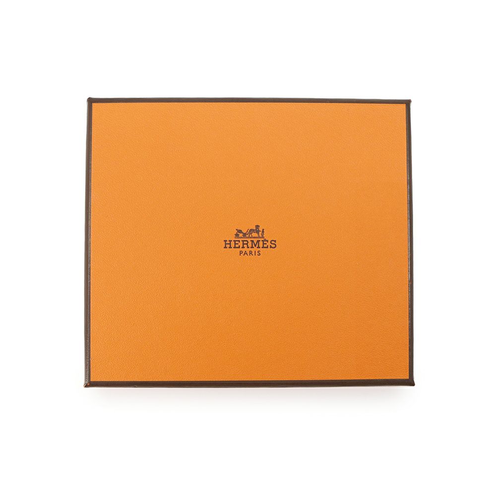 エルメス コインケース アザップコンパクト シルクイン エトゥープ/シルバー金具 エプソン W刻印