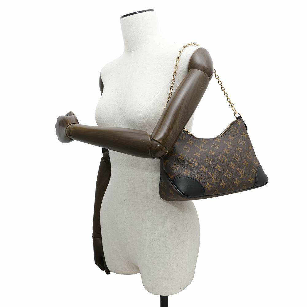 ルイヴィトン ショルダーバッグ モノグラム ブーローニュ PM M45831 LOUIS VUITTON 黒 ブラック 2wayバッグ