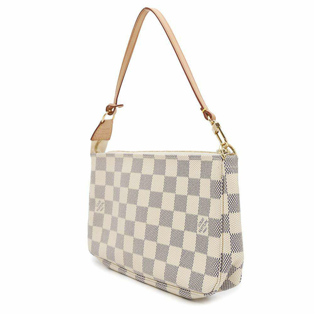 ルイヴィトン ハンドバッグ ダミエ・アズール ポシェット・アクセソワール N51986 LOUIS VUITTON アクセサリーポーチ